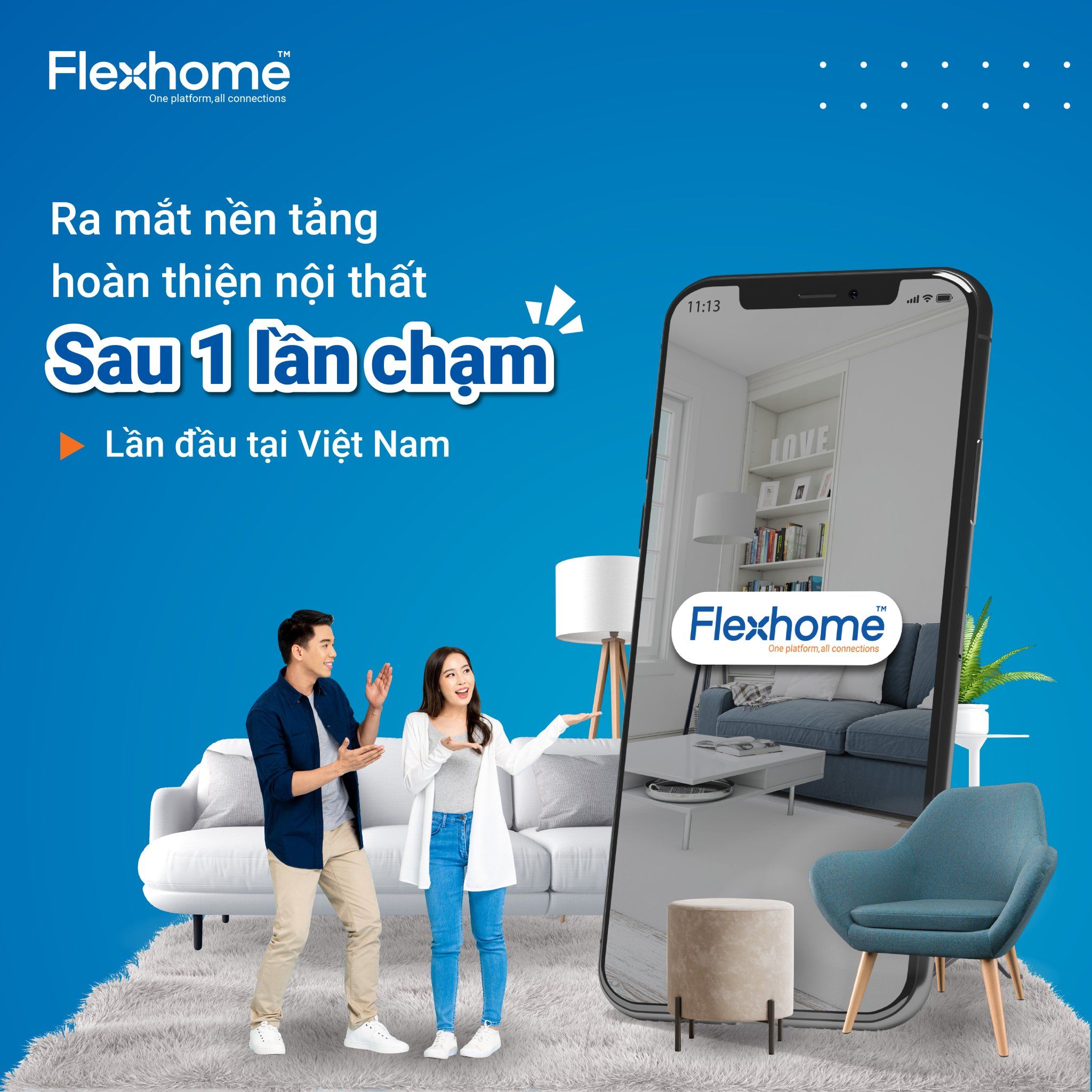 Flexhome - Nền tảng nội thất số đầu tiên tại Việt Nam